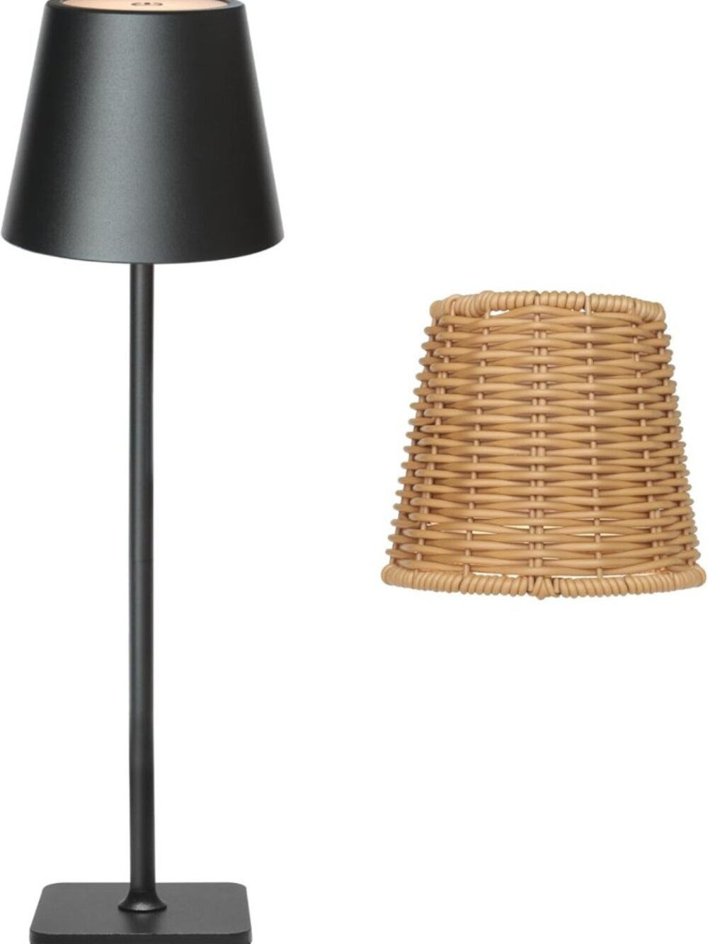 Outdoor Waterproof Cordless Rechargeable LED Table Lamp - Portable Touch Light